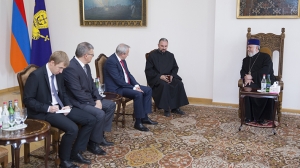 Католикос Всех Армян принял новоназначенного посла России в Армении