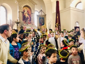 Вербное Воскресенье в приходах Российской и Ново-Нахичеванской епархии ААЦ