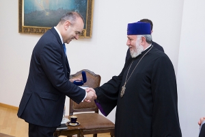 Католикос Всех Армян встретился с новоназначенным послом Италии