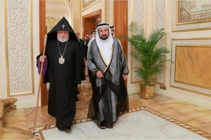 Католикос Всех Армян выступил в ОАЭ с докладом о толерантности