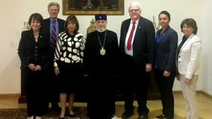 Католикос Всех Армян принял делегацию Палаты представителей Конгресса США