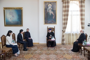 Католикос Всех Армян принял посла Японии