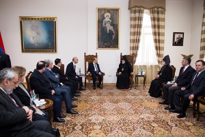 Президент Ливана посетил Первопрестольный Святой Эчмиадзин