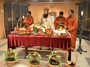 Праздник Вознесения Господня (Пасха) в армянском храме г. Новосибирска