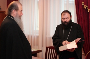 Встреча иерея Григора и митрополита Тихона